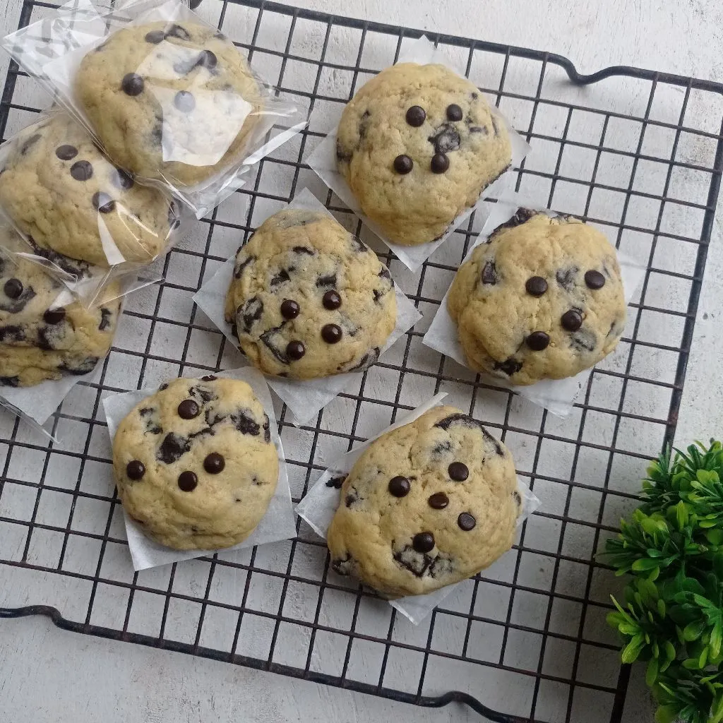 Vanilla choco soft cookies