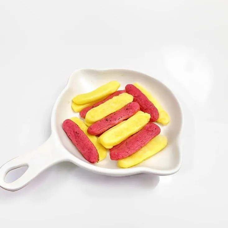 Two Tone Finger Cookies
