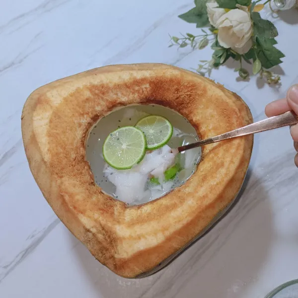 Aduk rata dan siap dinikati.