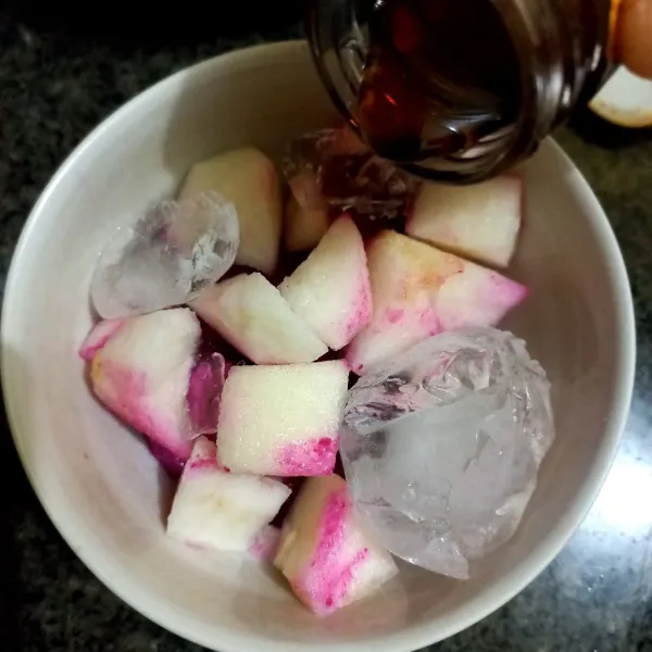 Tuang madu sesuai selera
