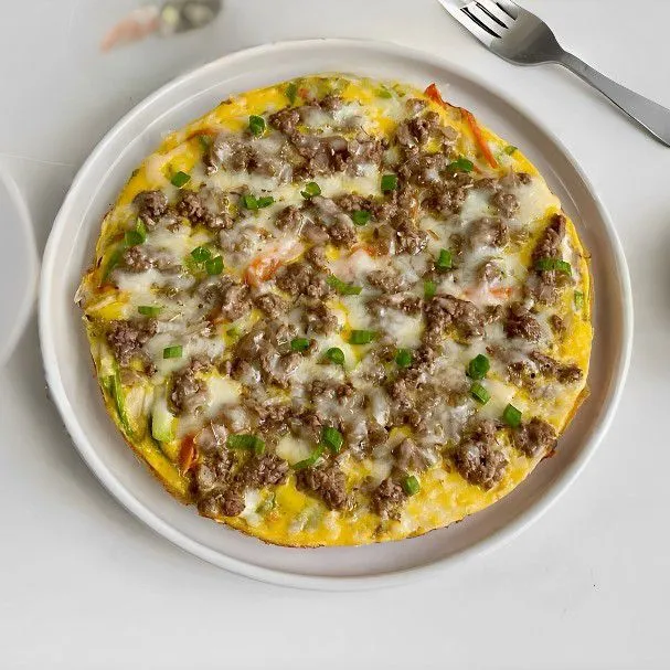 Savory Beef Egg Pancake