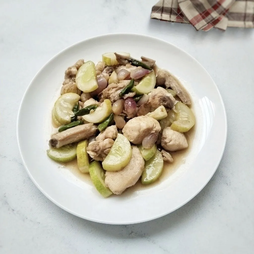 Tumis Ayam Timun