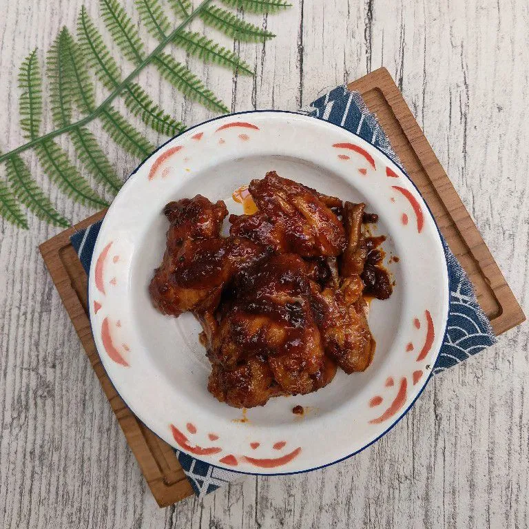 Sayap Ayam Bacem Pedas Manis