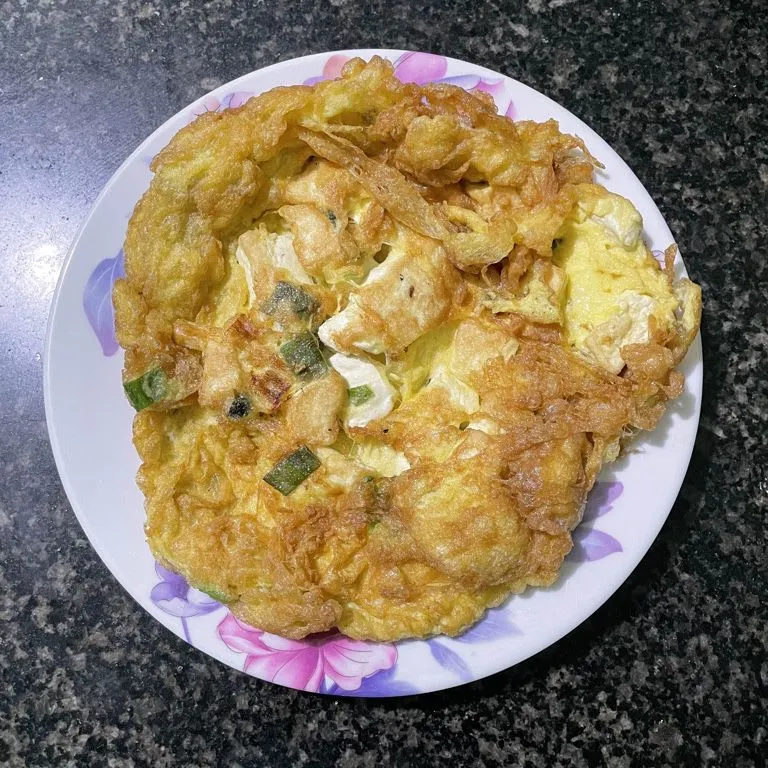 Tahu telur crispy