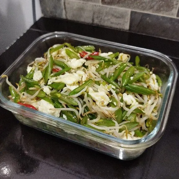 Tumis Sayuran Orek Putih Telur