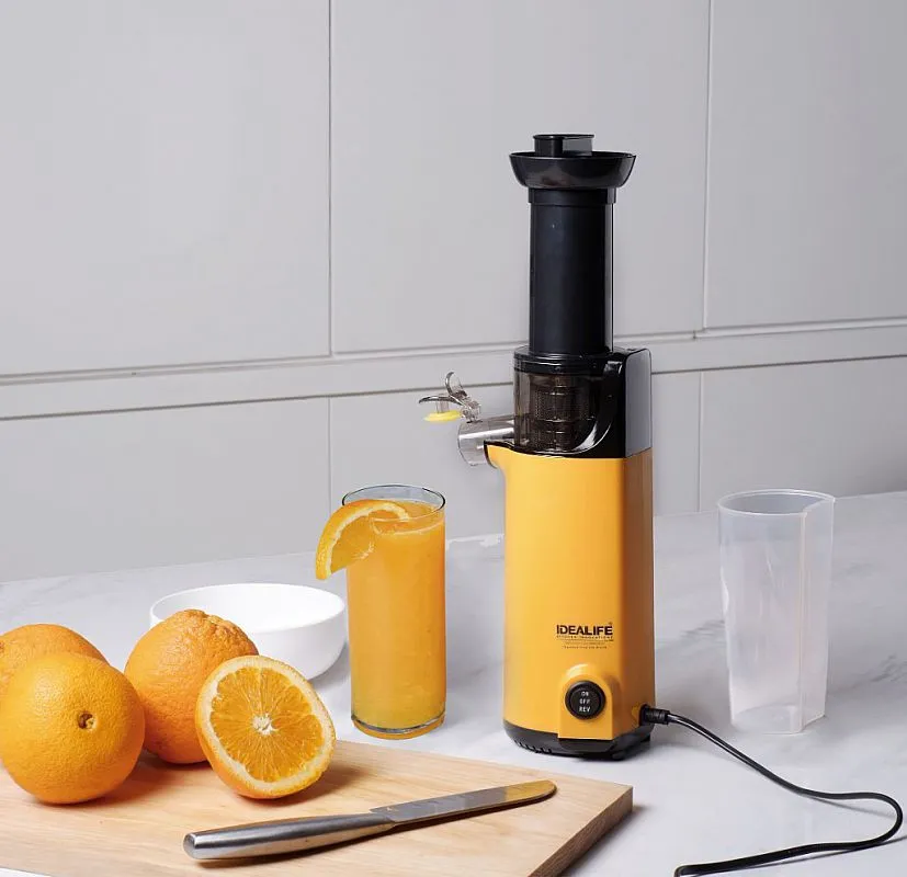 IDEALIFE Mini Electric Slow Juicer (Pemeras Buah & Sayur Listrik) IL-201SJA