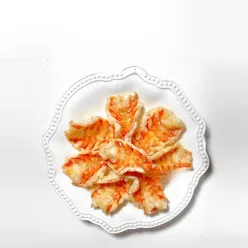 Golden Crispy Shrimp Steak