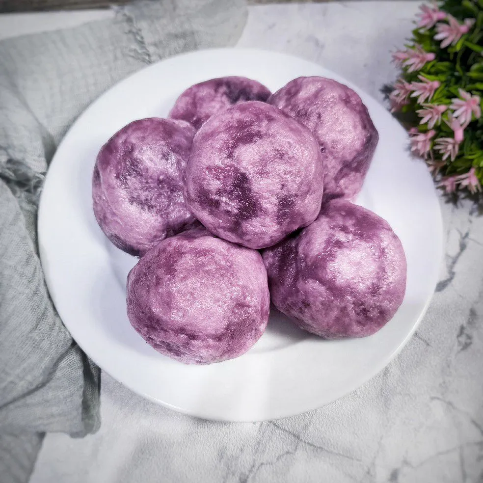 Bakpao Taro Isi Kacang Hijau