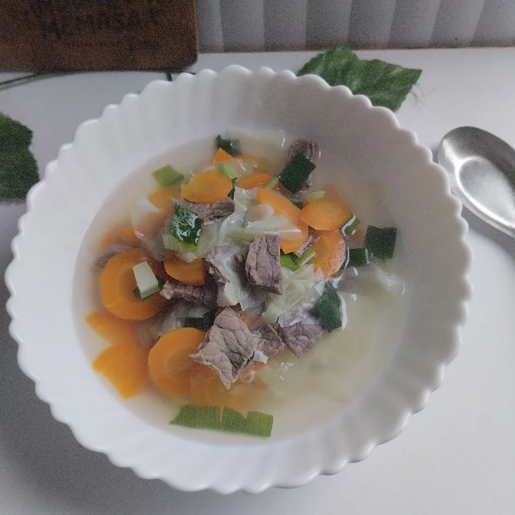 Sop Wortel Daging Sapi