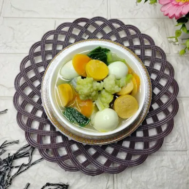 Capcay Sayur Sosis Telur Puyuh
