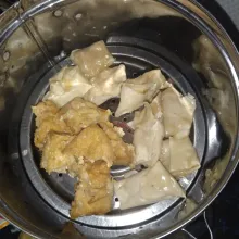 Saya ada yang dikukus juga