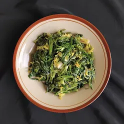 Tumis Kangkung Bunga Pepaya