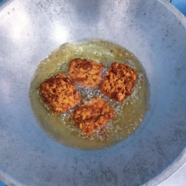 Goreng sebentar lalu angkat.