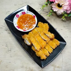 Chicken Katsu Saus Asam Pedas