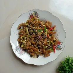 Tumis tempe kecambah