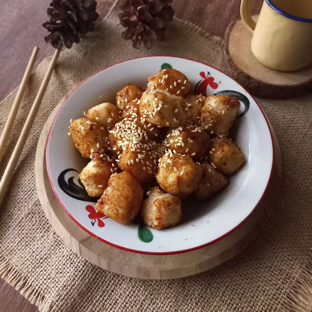 Tahu Karamel Wijen ala Korea