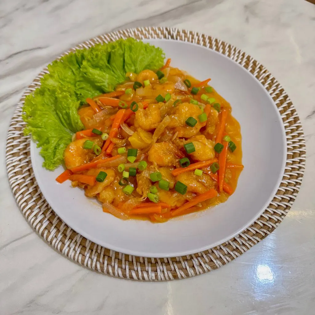 Udang Saus Asam Manis