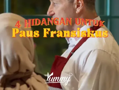 Mengenang Paus Fransiskus lewat 4 Hidangan Saat Kunjungan ke Indonesia