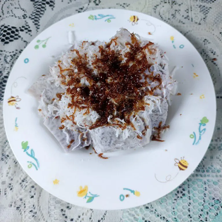 Talas Kukus Kelapa Gula Merah