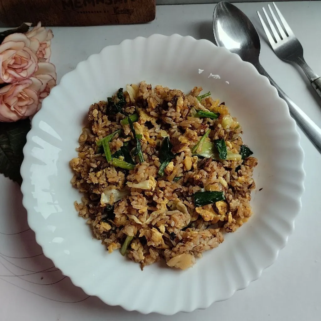 Nasi Telur Tuna Kaleng