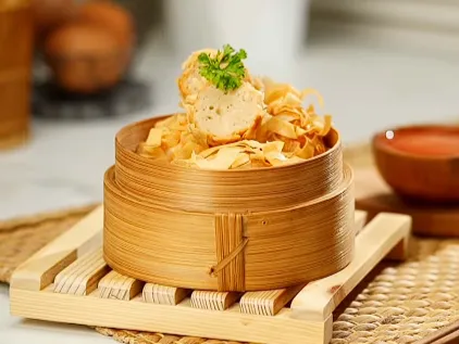 Bakso Ayam Rambutan, Camilan Viral Wajib Coba