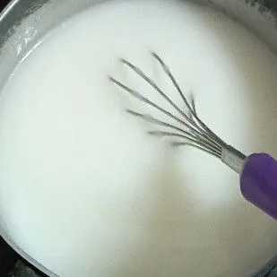 Masak sambil diaduk hingga mendidih.