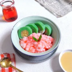 Es pisang ijo