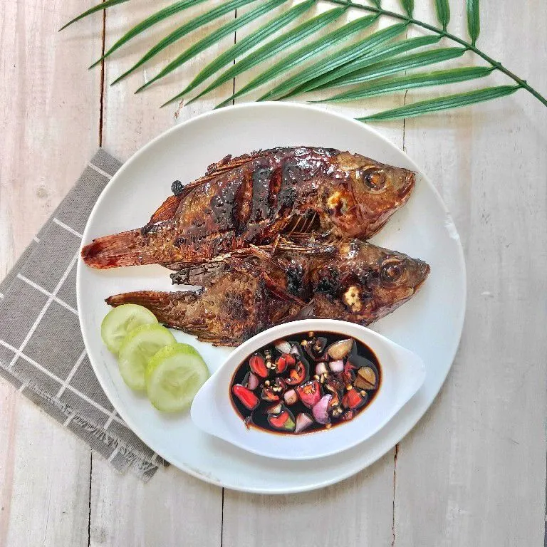 Mujair Bakar Sambal Kecap