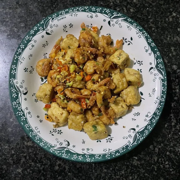 Udang Tahu Cabe Garam
