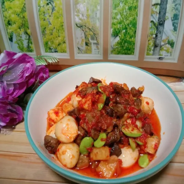 Koreksi rasa dan siap dihidangkan