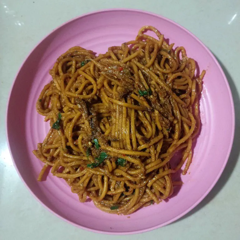 Mie Lidi Goreng Simple