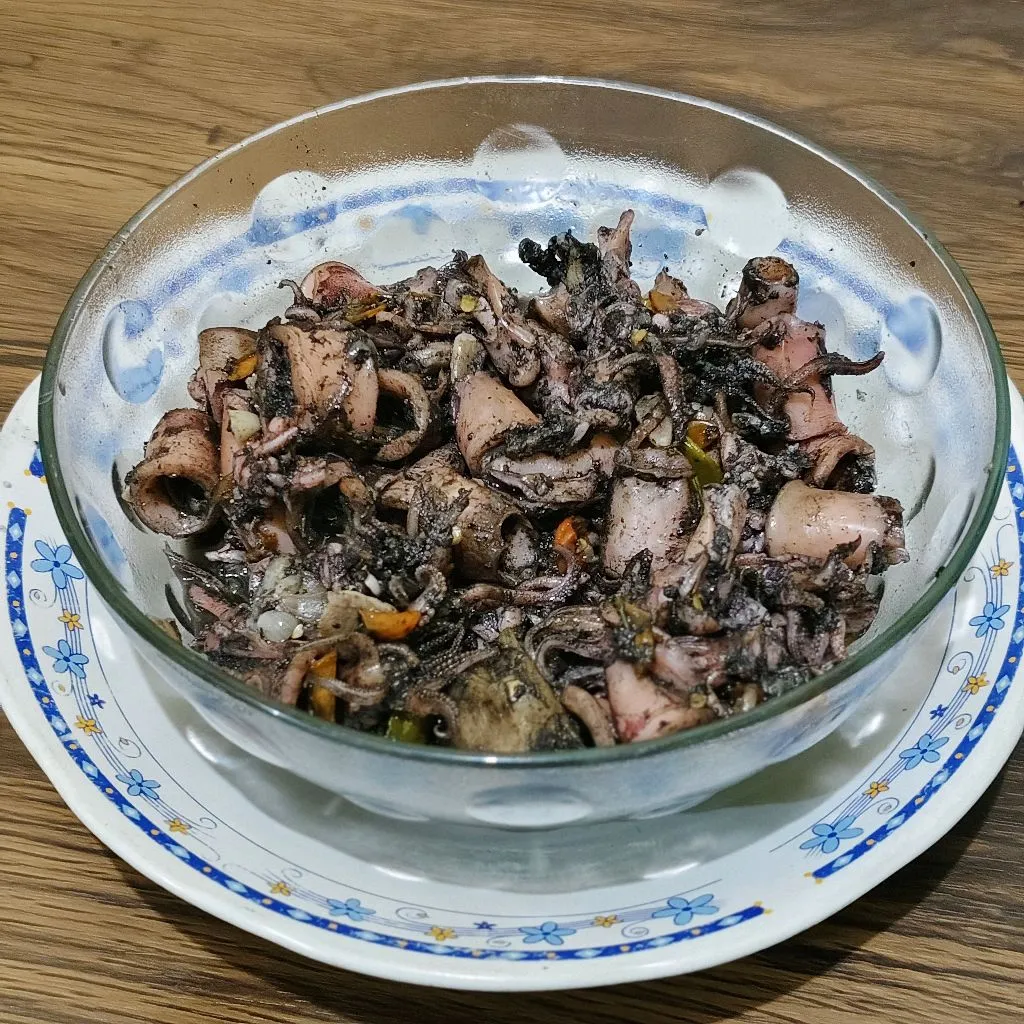 Tumis Cumi-Cumi Hitam