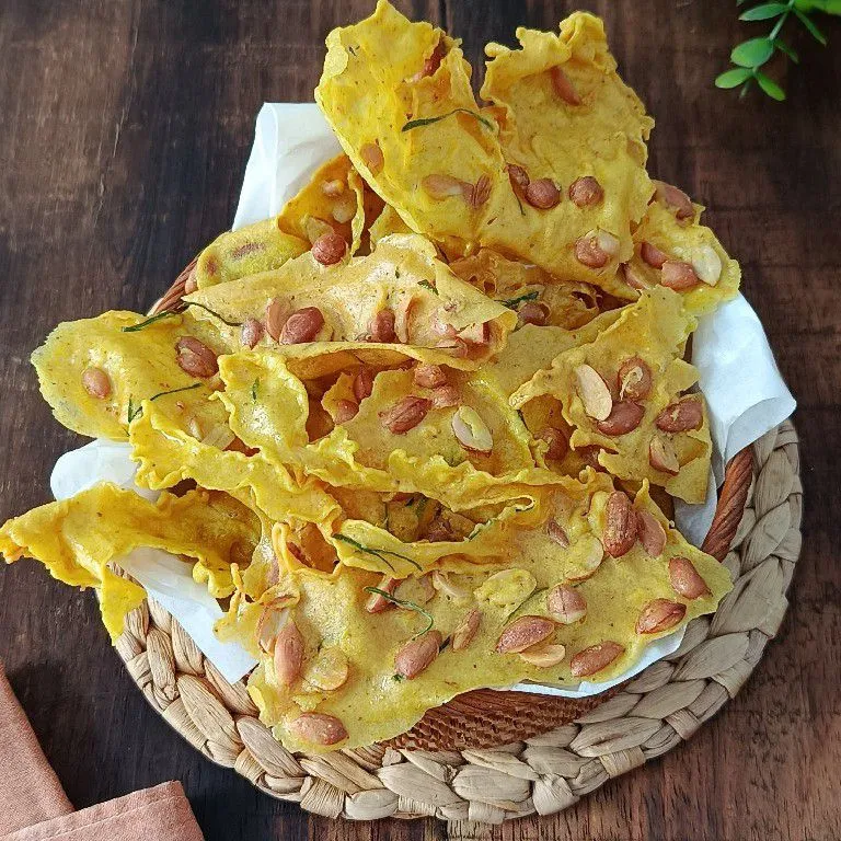 Peyek Kacang Simple