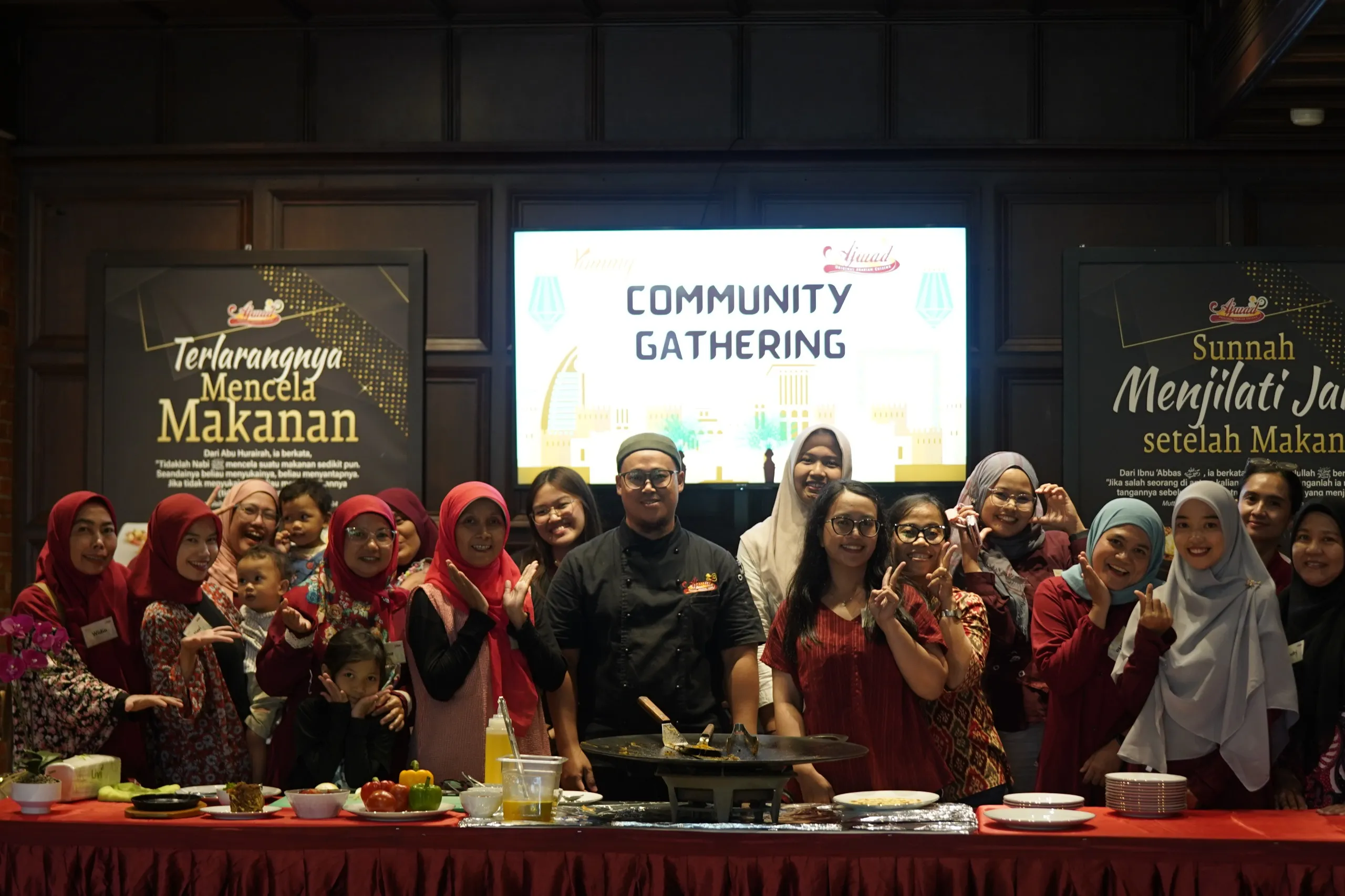​Community Gathering: Masak Hidangan Timur Tengah Bersama Ajwad Resto 