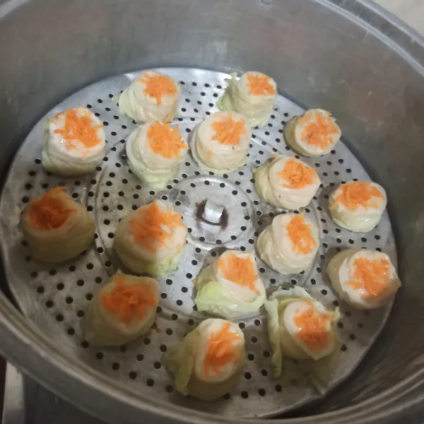 Kukus hingga matang sekitar 25 menit.