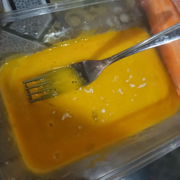 Kocok bahan kulit.