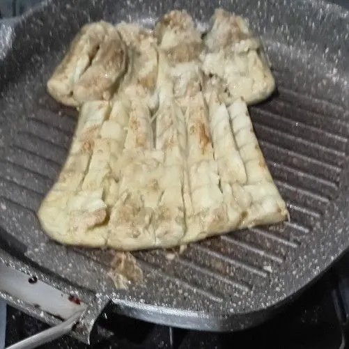 Panggang terong bolak balik