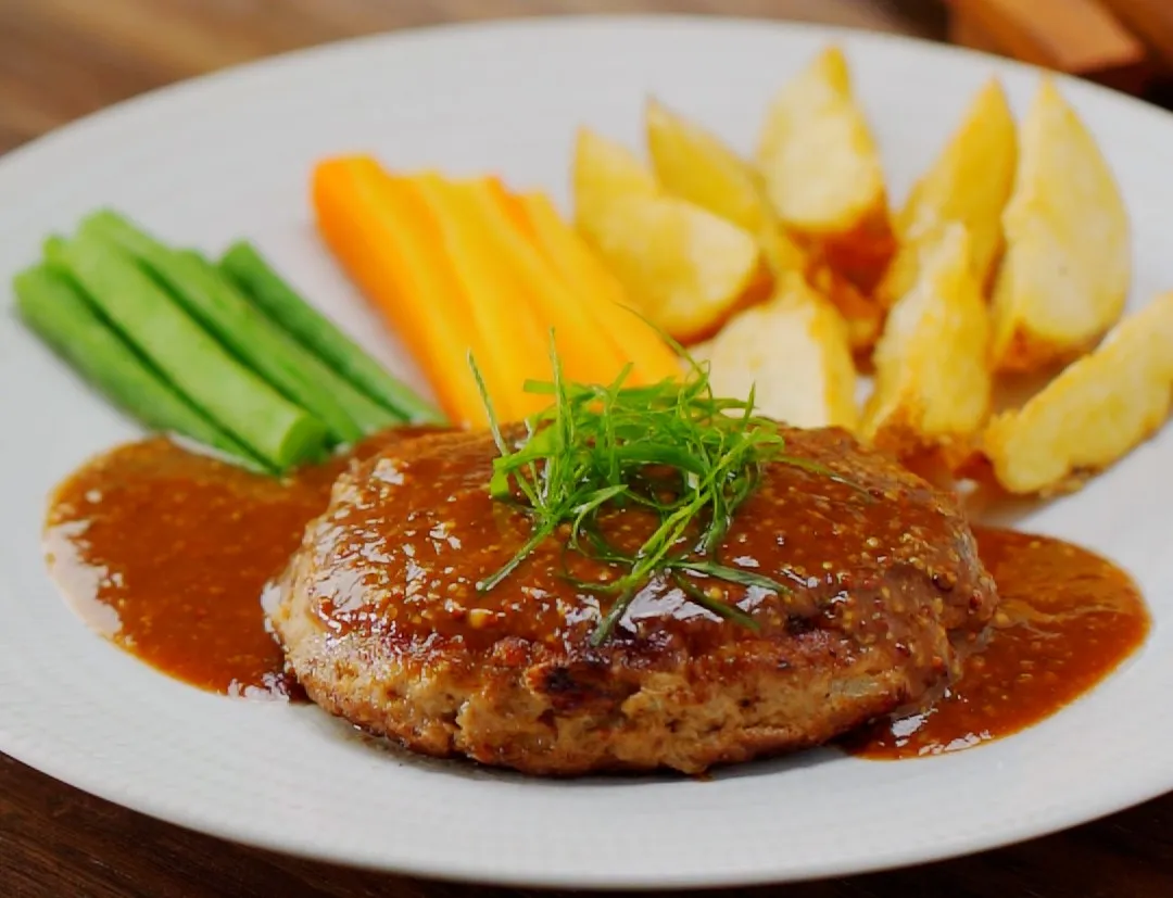 3. Hamburger Steak