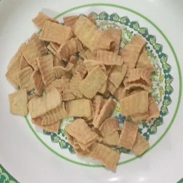 Angkat dan tiriskan.