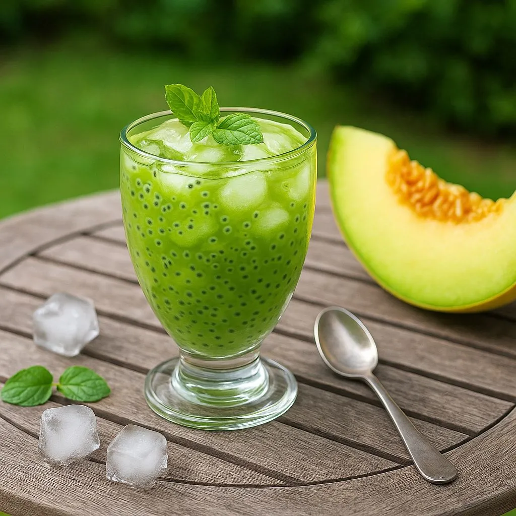 Es melon selasih