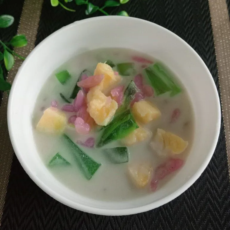 Es Cendol Tape Agar-agar #KurCepBulanIni