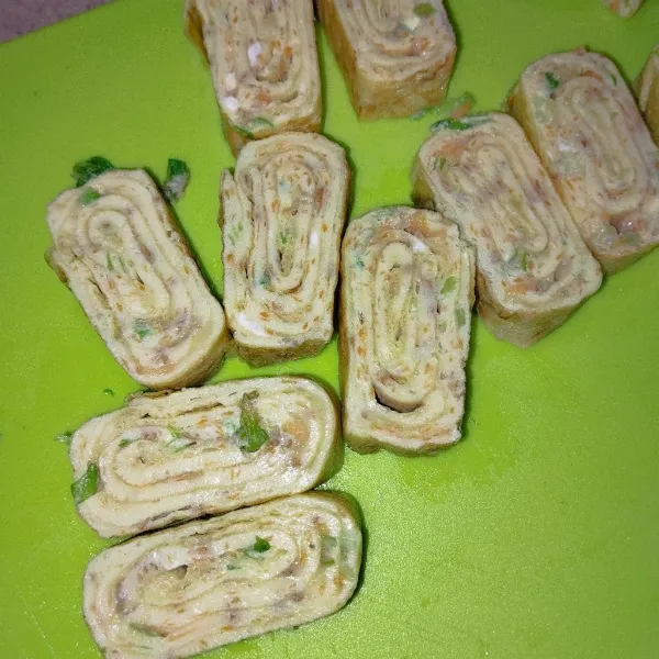 Setelah dingin, potong-potong sesuai ketebalan yang diinginkan.