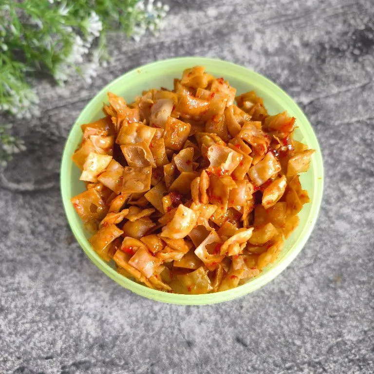 Sambal Goreng Kulit Pangsit #KurCepBulanIni