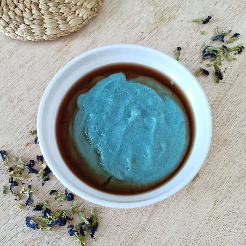 Bubur Sumsum Bunga Telang