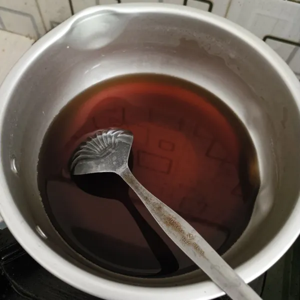 Aduk rata dan masak sampai matang.