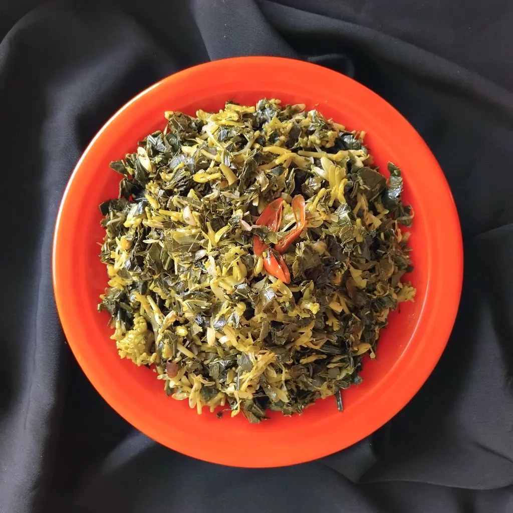 Tumis Daun Singkong Bunga Pepaya