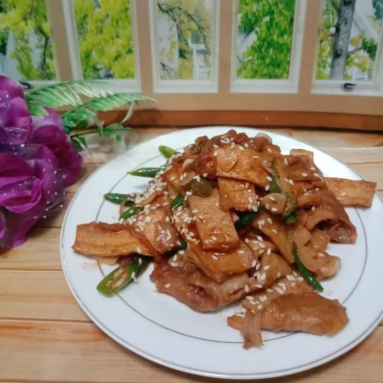 Tumis Odeng Pedes Ala Korea