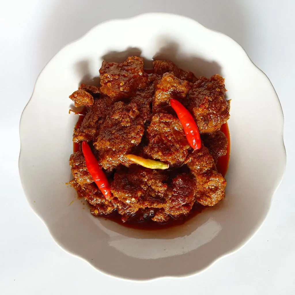 Oseng Kambing Pedas