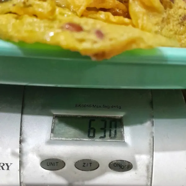 Untuk: 630 gram rempeyek kacang bumbu marinasi.