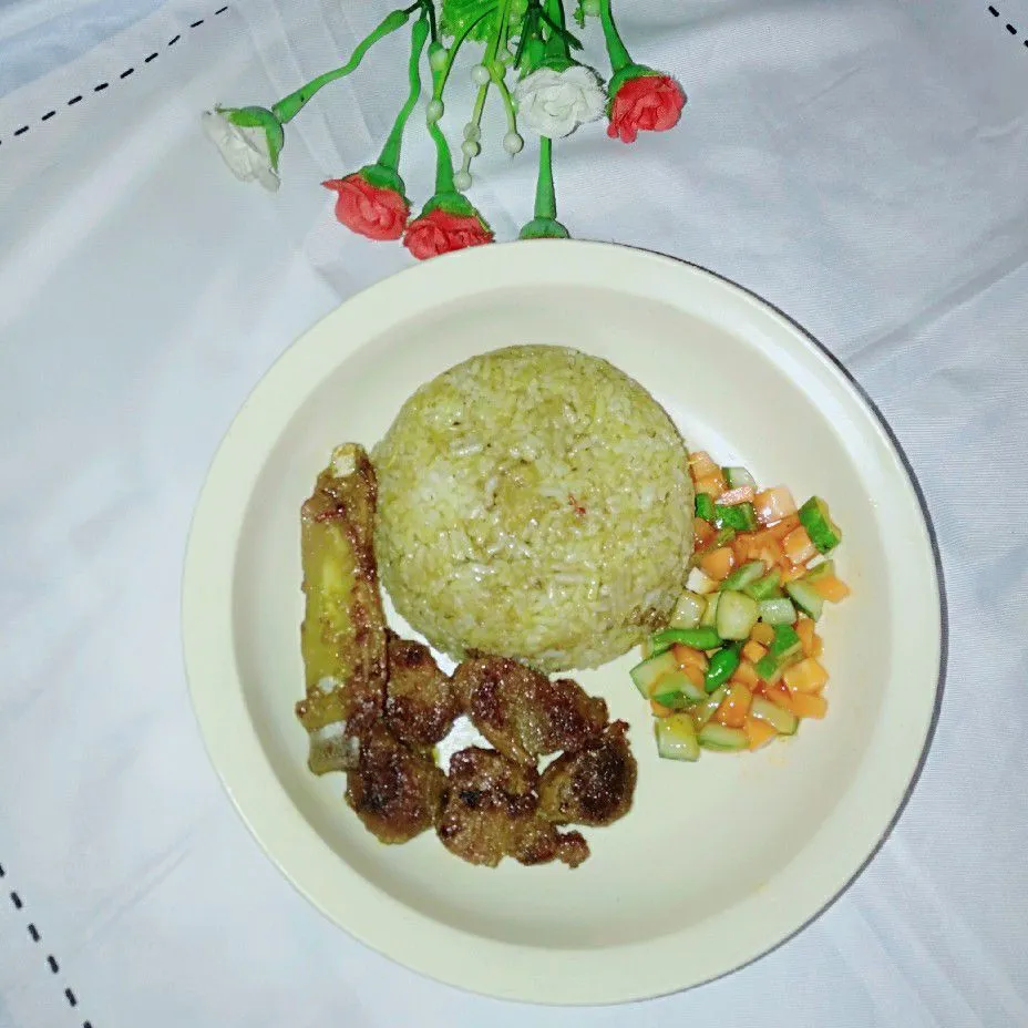 Nasi Kebuli Kambing Sederhana